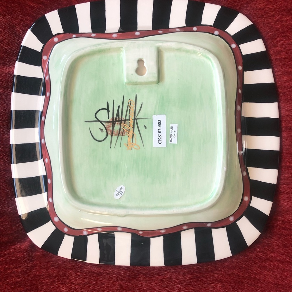 SWAK collectible hanging plate/dish by Lynda Corneille - Picture 2 of 6